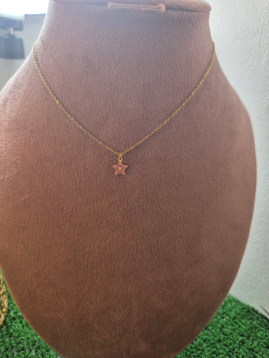 collier "étoile"