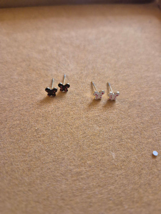 boucle d'oreille "Papillons"